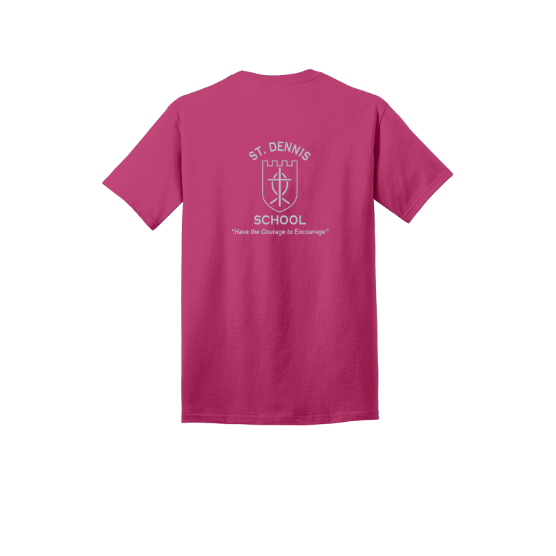 PC54Y Port & Company® Core Blend Tee; FULL FRONT LOGO BE KIND; BACK SCHOOL LOGO;SANGRIA; 1ST GRADE; YOUTH SIZES         PC54Y Port & Company® Core Blend Tee; FULL FRONT LOGO BE KIND; BACK SCHOOL LOGO;SANGRIA; 1ST GRADE; YOUTH SIZES