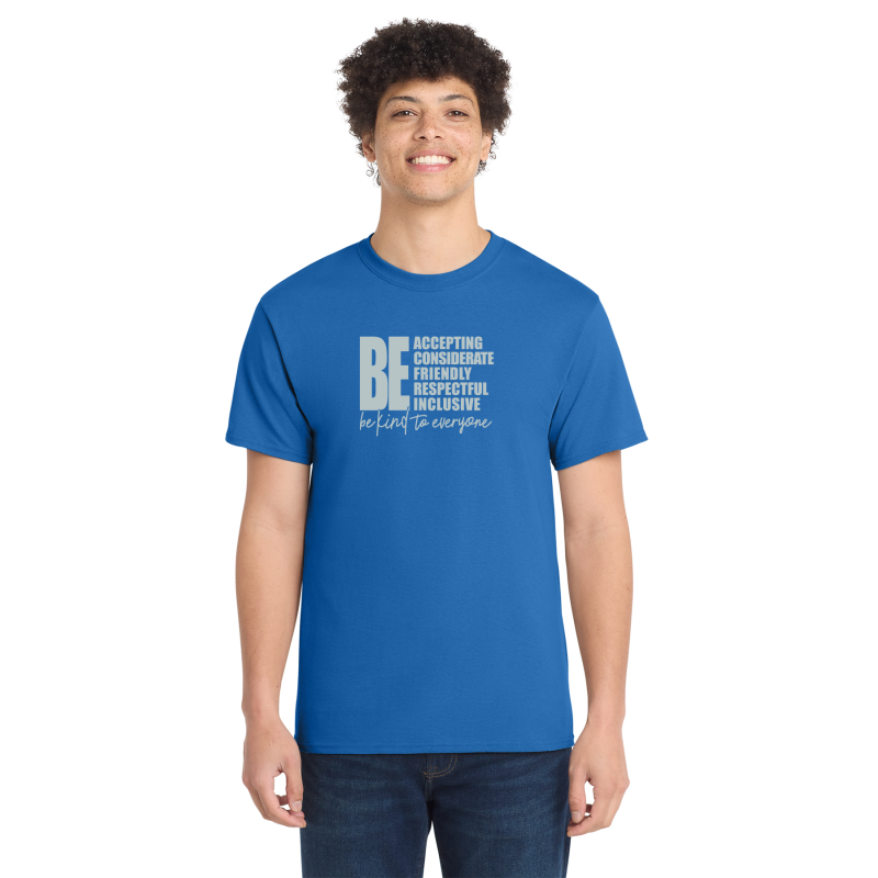         PC54 Port & Company® Core Blend Tee; FULL FRONTand Back Families All Grades